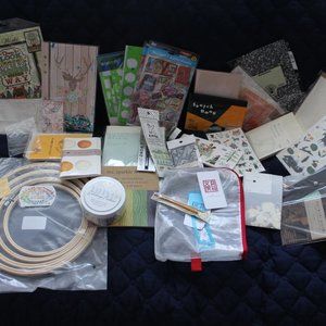 Crafting Lot 75+ Mixed Items Sketch Book Note pads